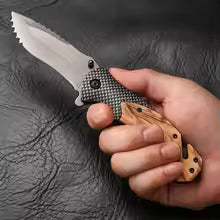 All-Steel Tactical Folding Knife 2