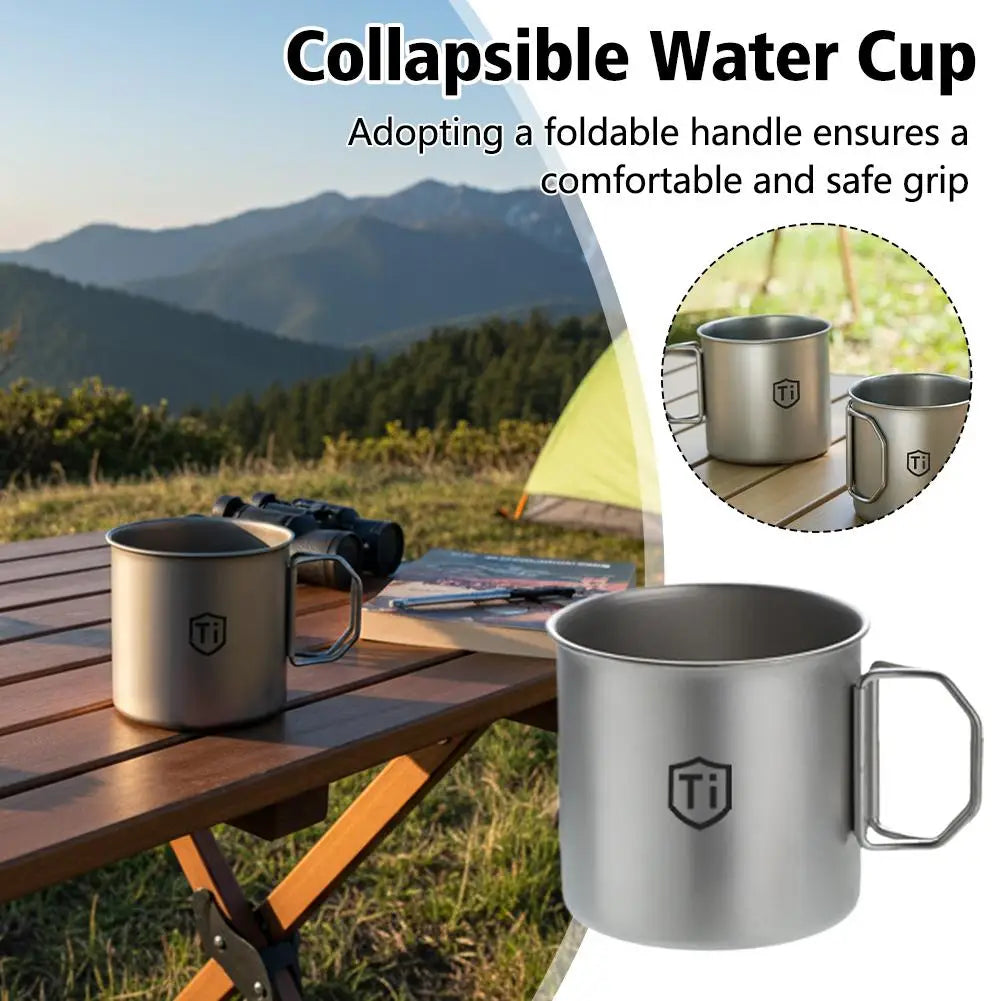 Ultralight Titanium Camping Mug
