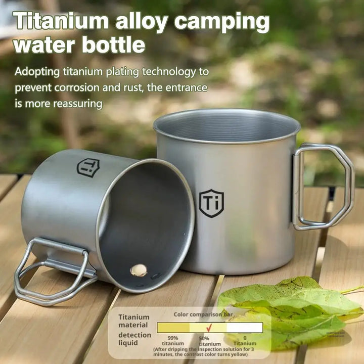 Ultralight Titanium Camping Mug