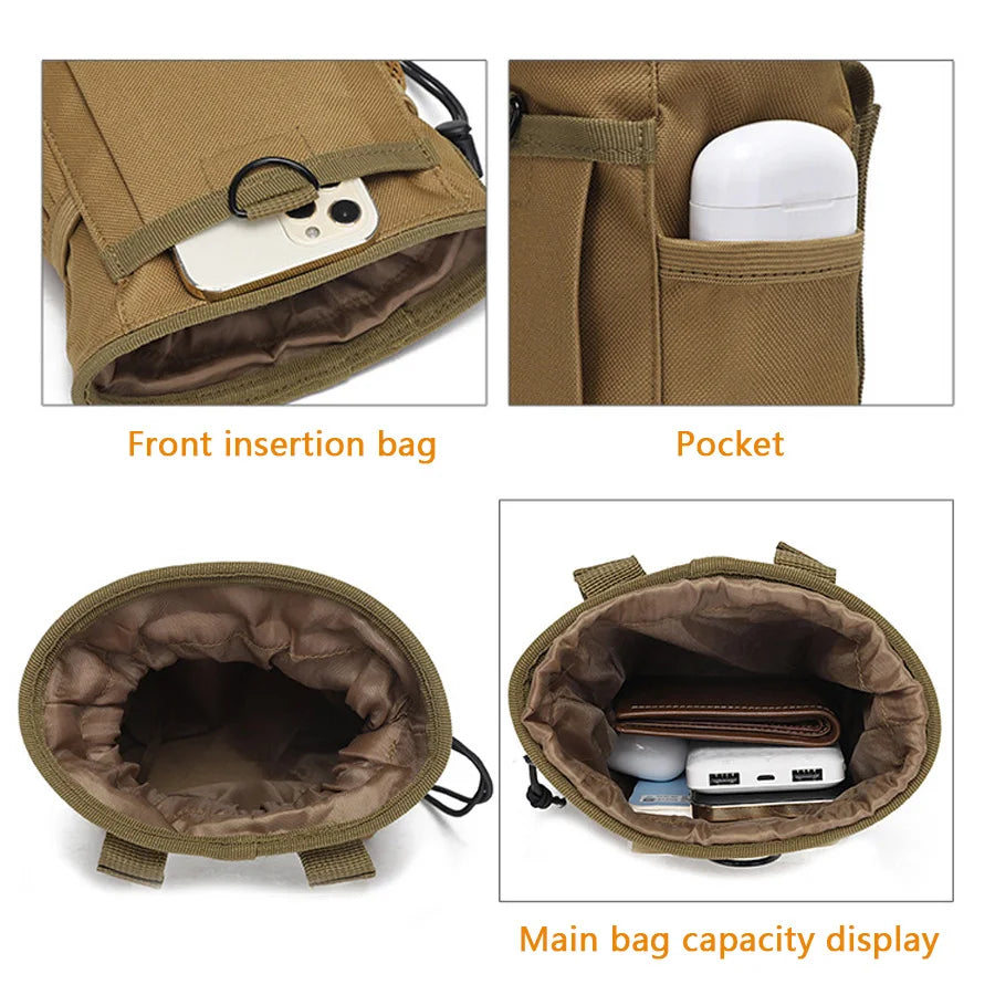 Compact MOLLE Utility Dump Pouch