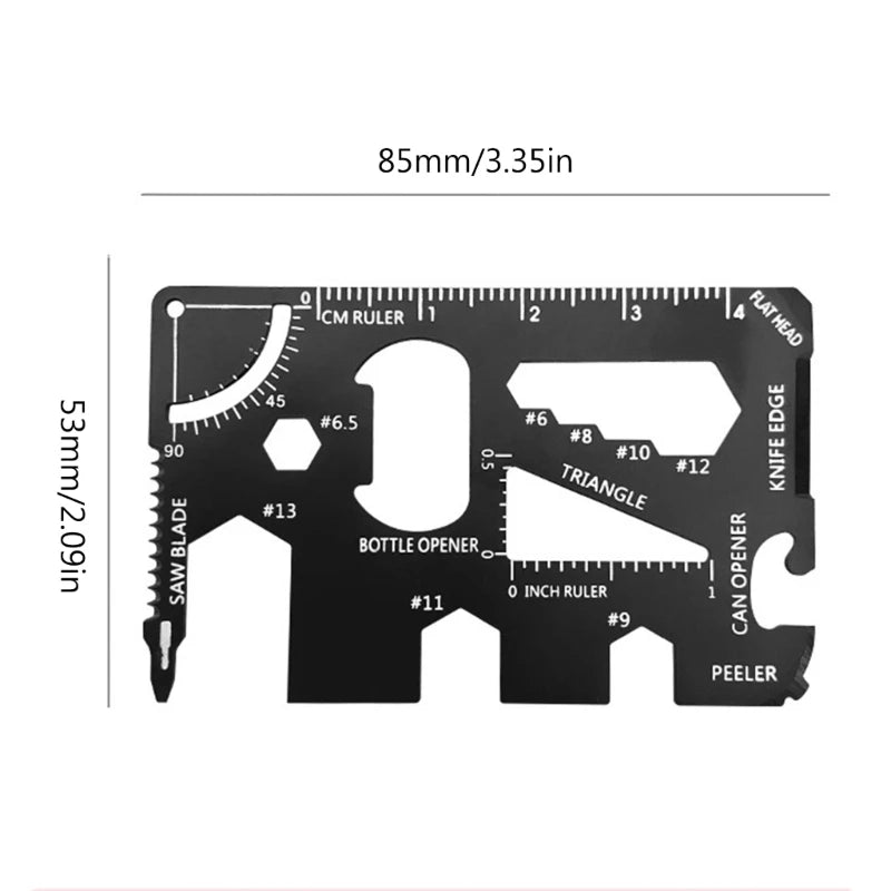 Everyday Carry 15-in-1 Tool Card