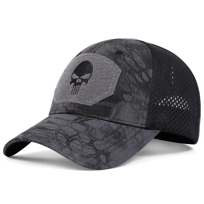 Liberty Skull Mesh Cap