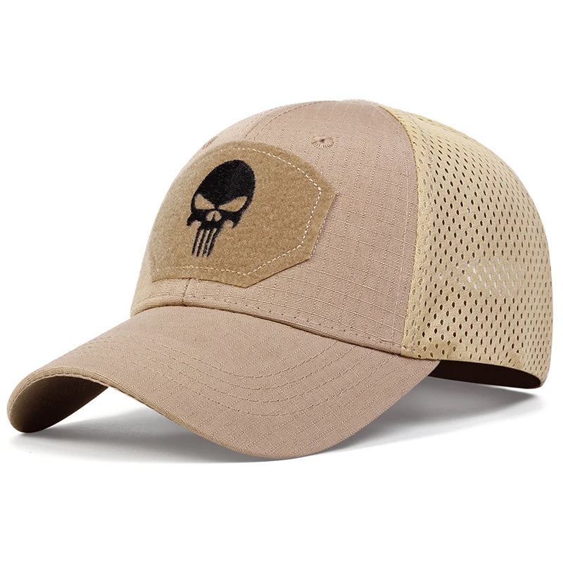 Liberty Skull Mesh Cap