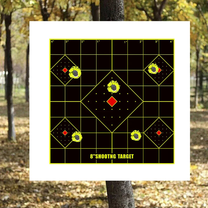 High-Visibility Adhesive Shooting Targets – 10 Pack