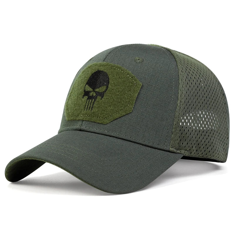 Liberty Skull Mesh Cap