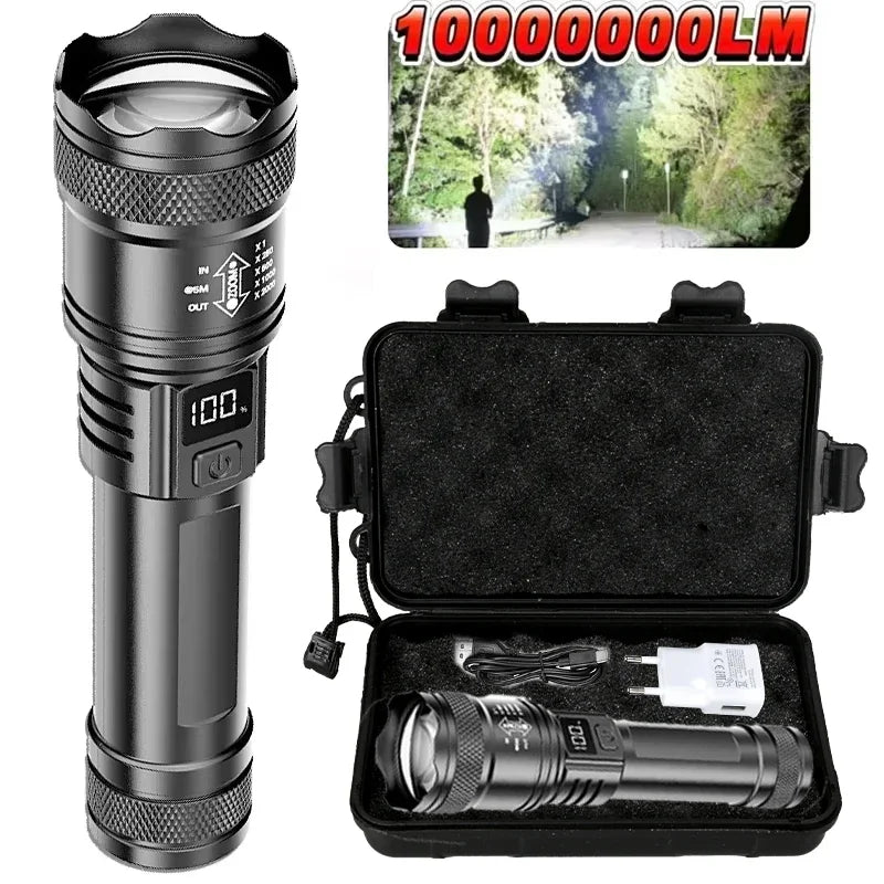 Rechargeable Zoom Utility Flashlight
