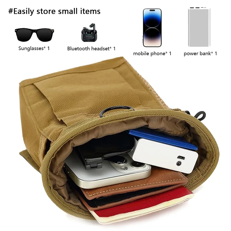 Compact MOLLE Utility Dump Pouch
