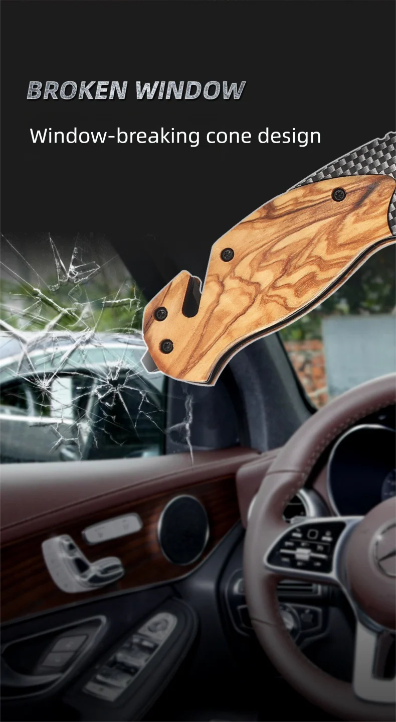 All-Steel Tactical Folding Knife