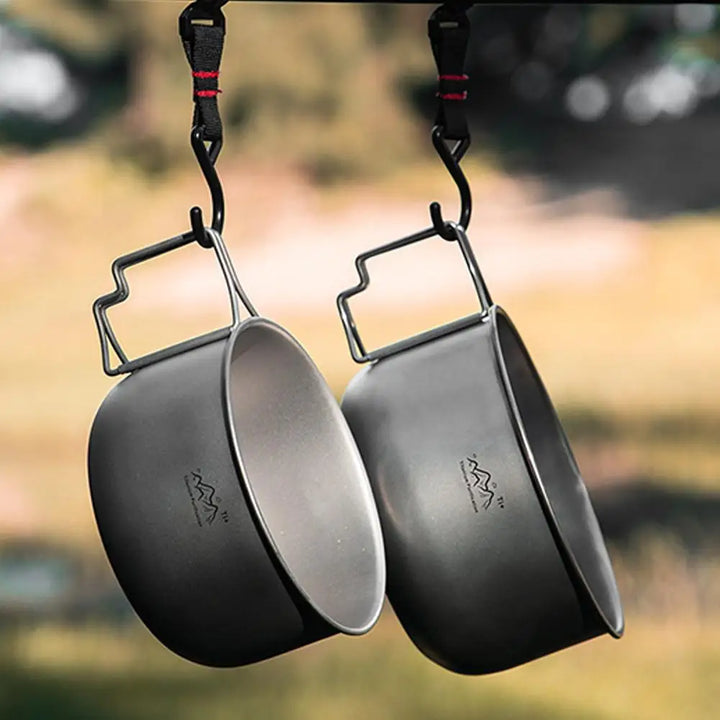 Ultralight Titanium Camping Pot