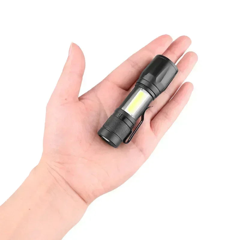 Rechargeable Zoom Utility Flashlight