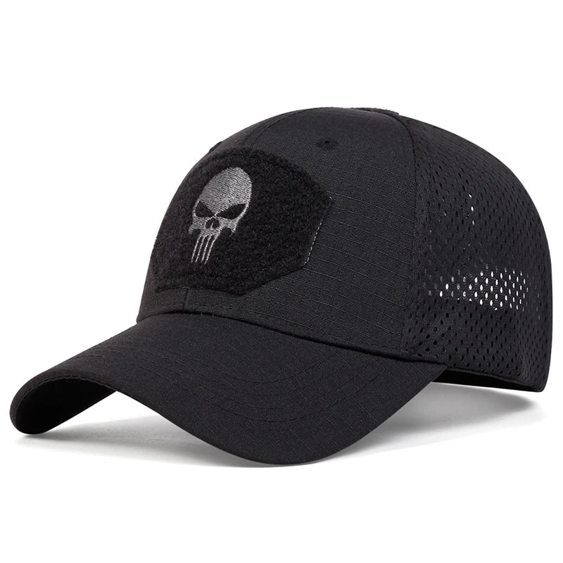 Liberty Skull Mesh Cap