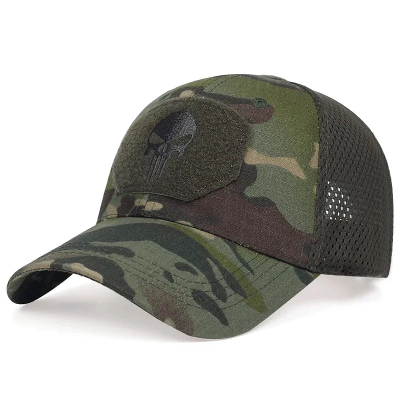 Liberty Skull Mesh Cap