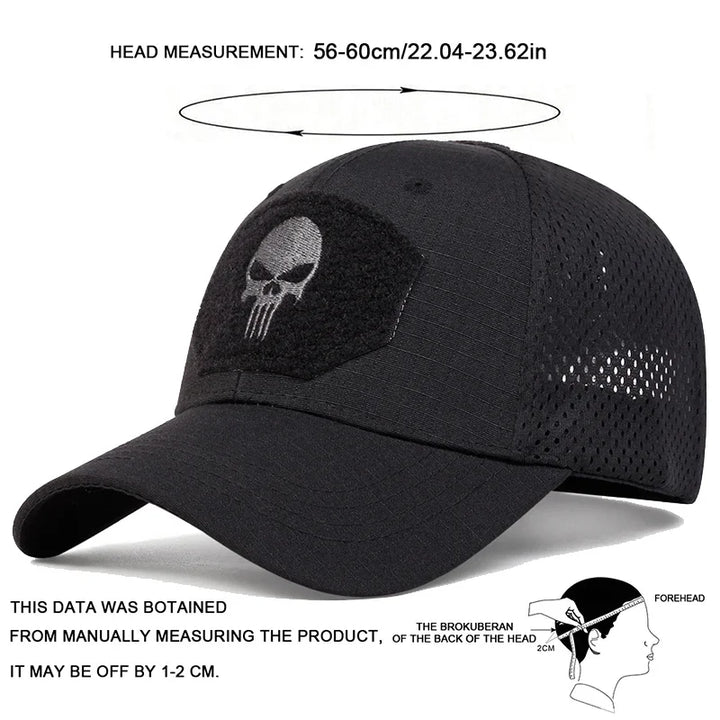 Liberty Skull Mesh Cap