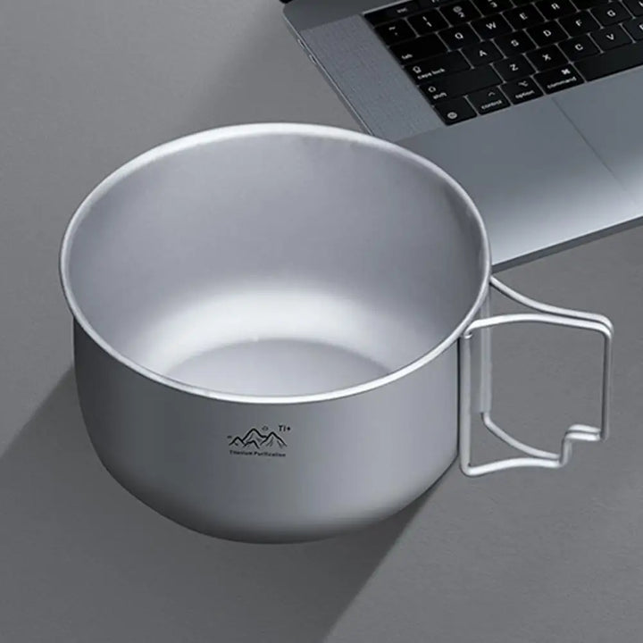 Ultralight Titanium Camping Pot