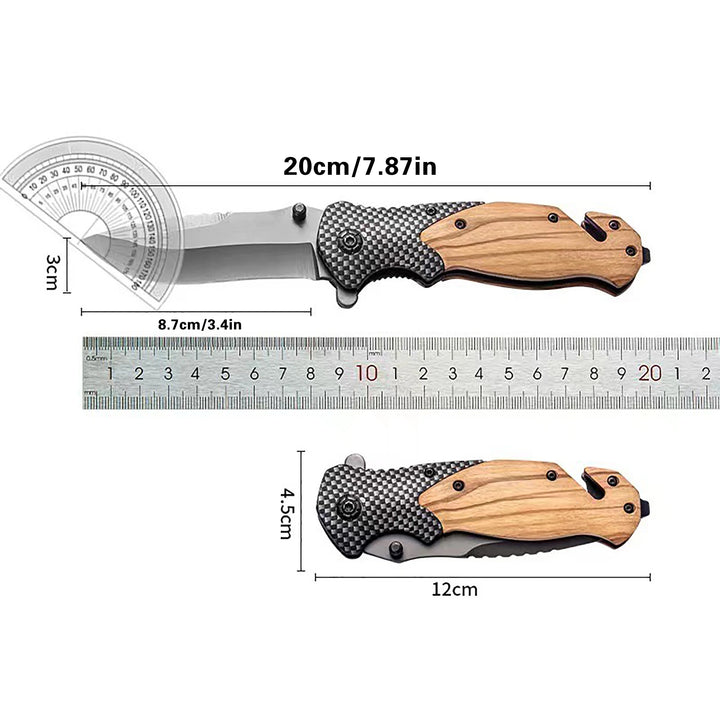 All-Steel Tactical Folding Knife