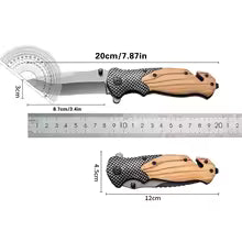All-Steel Tactical Folding Knife 2