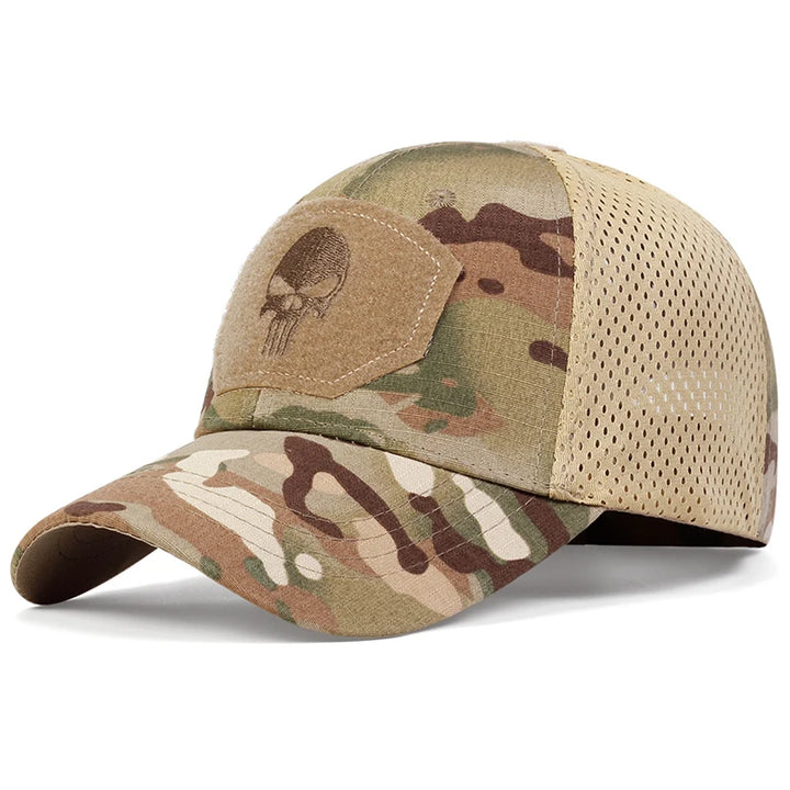 Liberty Skull Mesh Cap