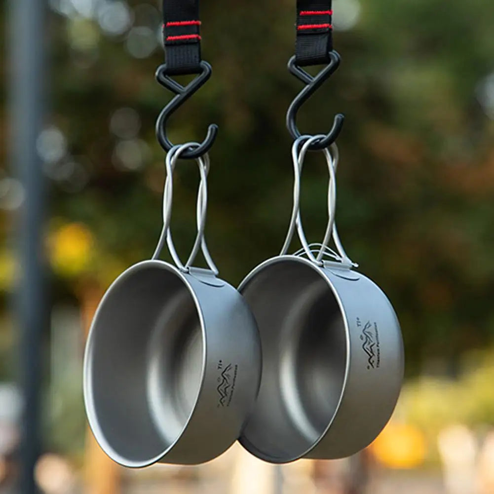 Ultralight Titanium Camping Pot