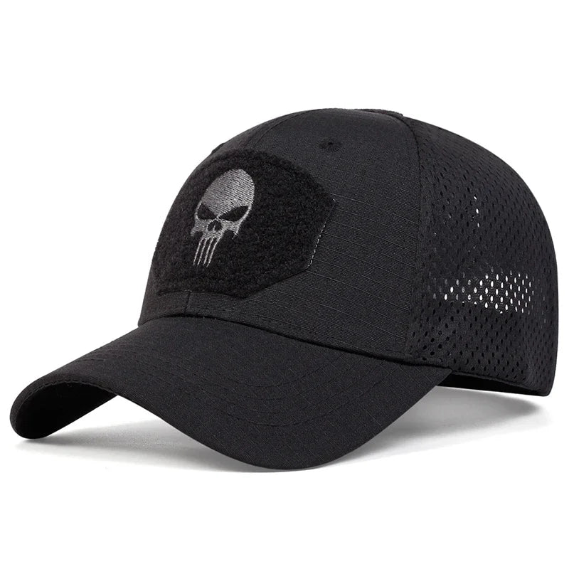 Liberty Skull Mesh Cap
