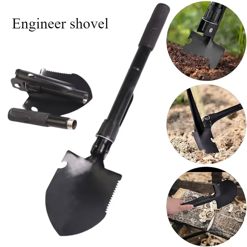 TrailReady Folding Survival Shovel