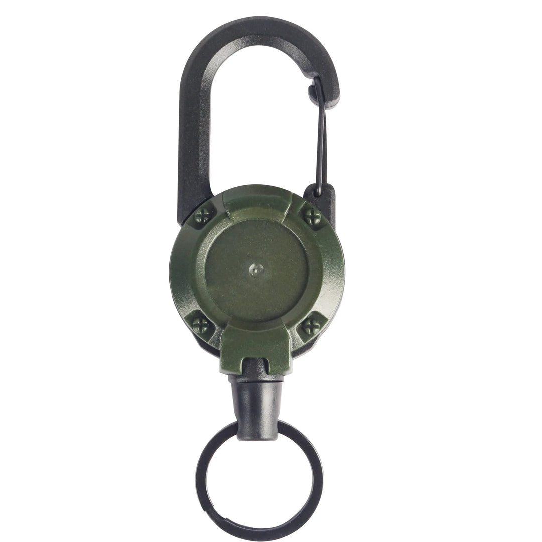 Retractable Carabiner Key Chain Tool