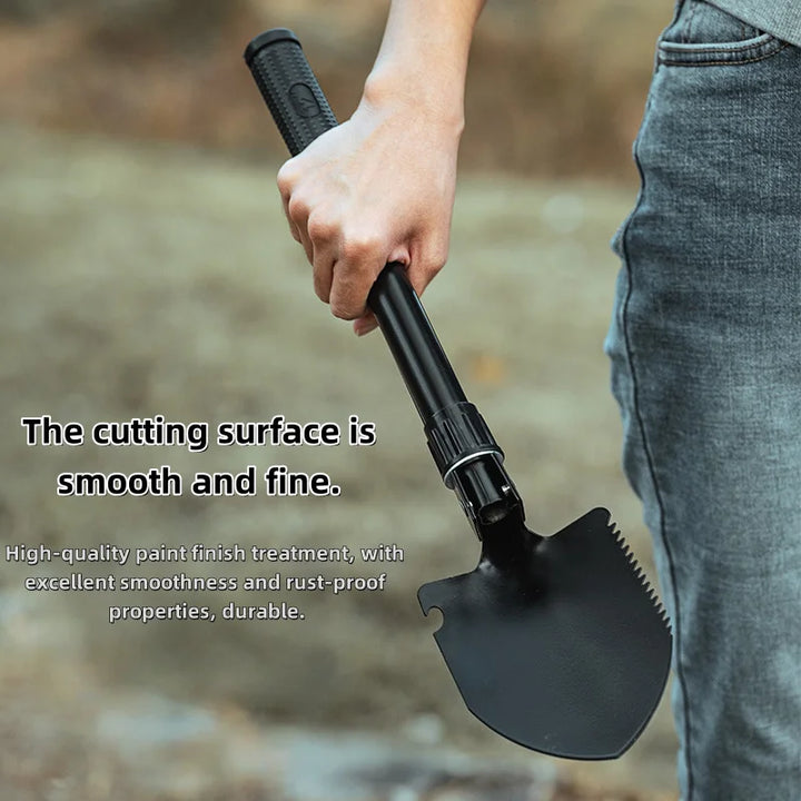 TrailReady Folding Survival Shovel