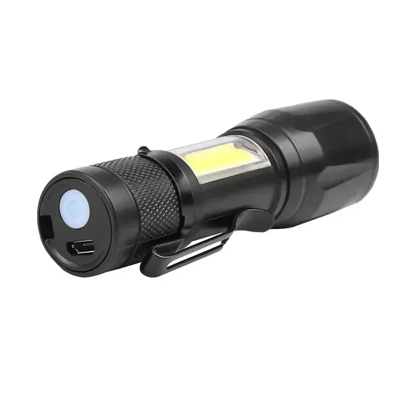 Rechargeable Zoom Utility Flashlight