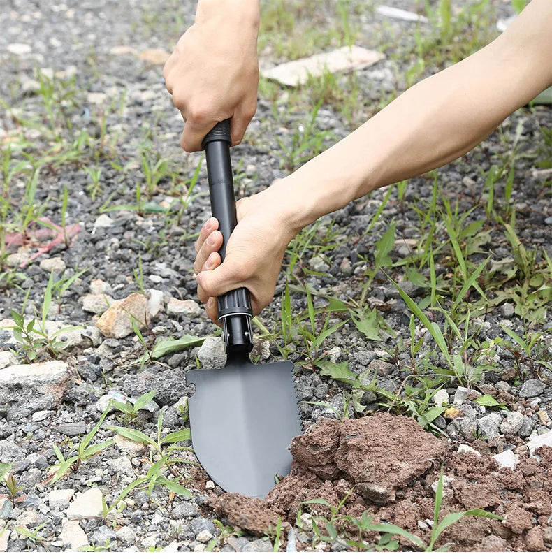 TrailReady Folding Survival Shovel