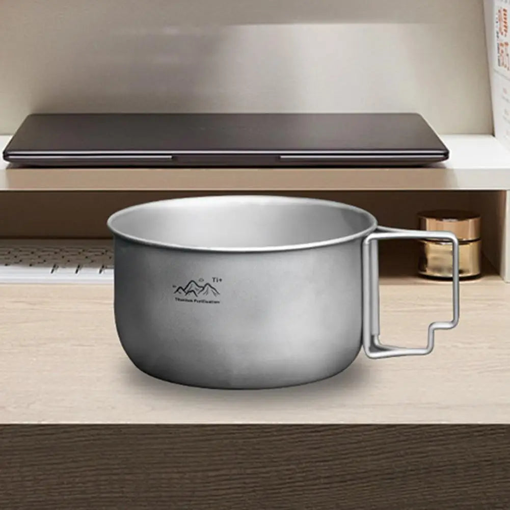Ultralight Titanium Camping Pot
