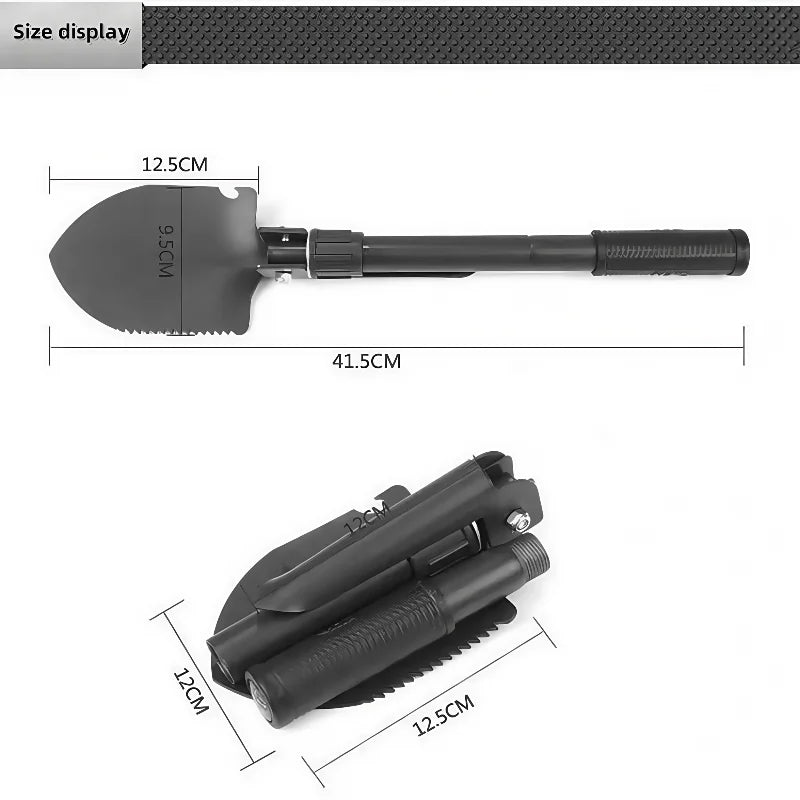 TrailReady Folding Survival Shovel