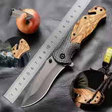 All-Steel Tactical Folding Knife 2