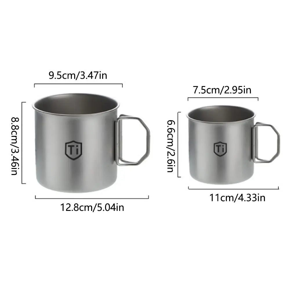 Ultralight Titanium Camping Mug