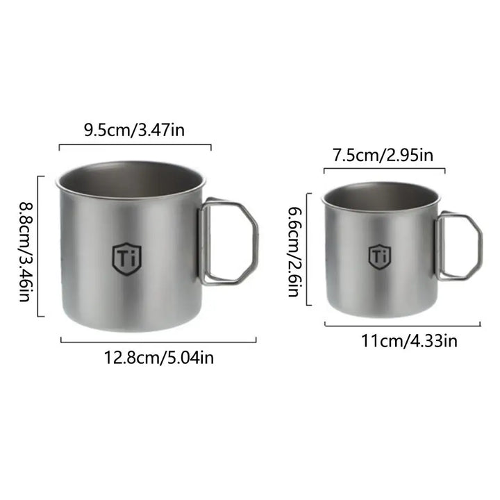 Ultralight Titanium Camping Mug