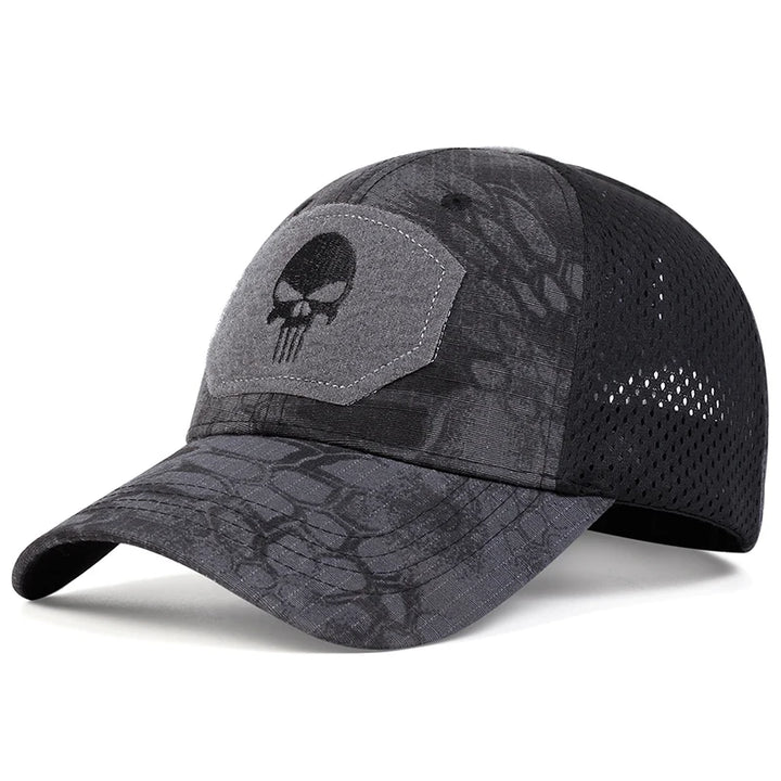 Liberty Skull Mesh Cap