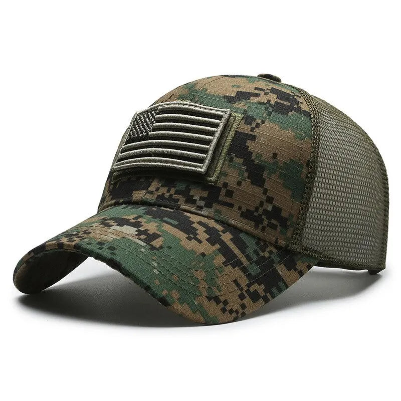 American Flag Baseball Cap