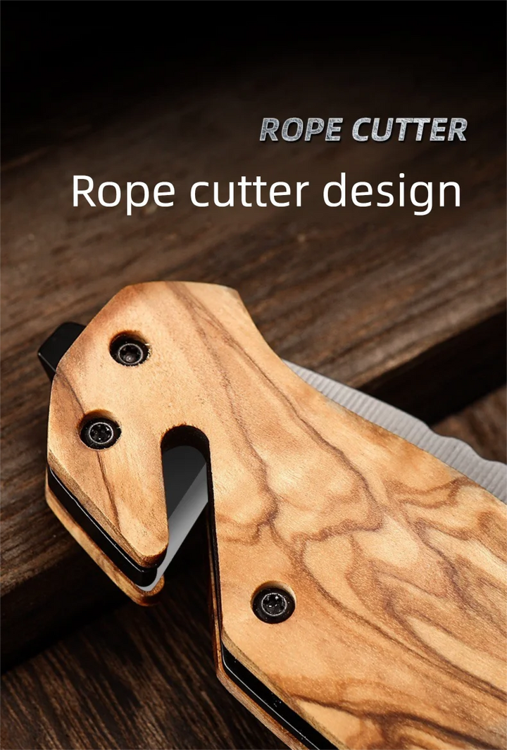 All-Steel Tactical Folding Knife