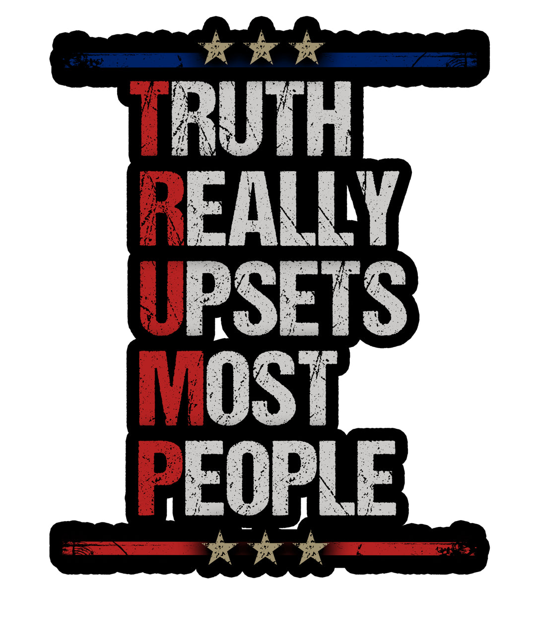 Truth Upsets Decal