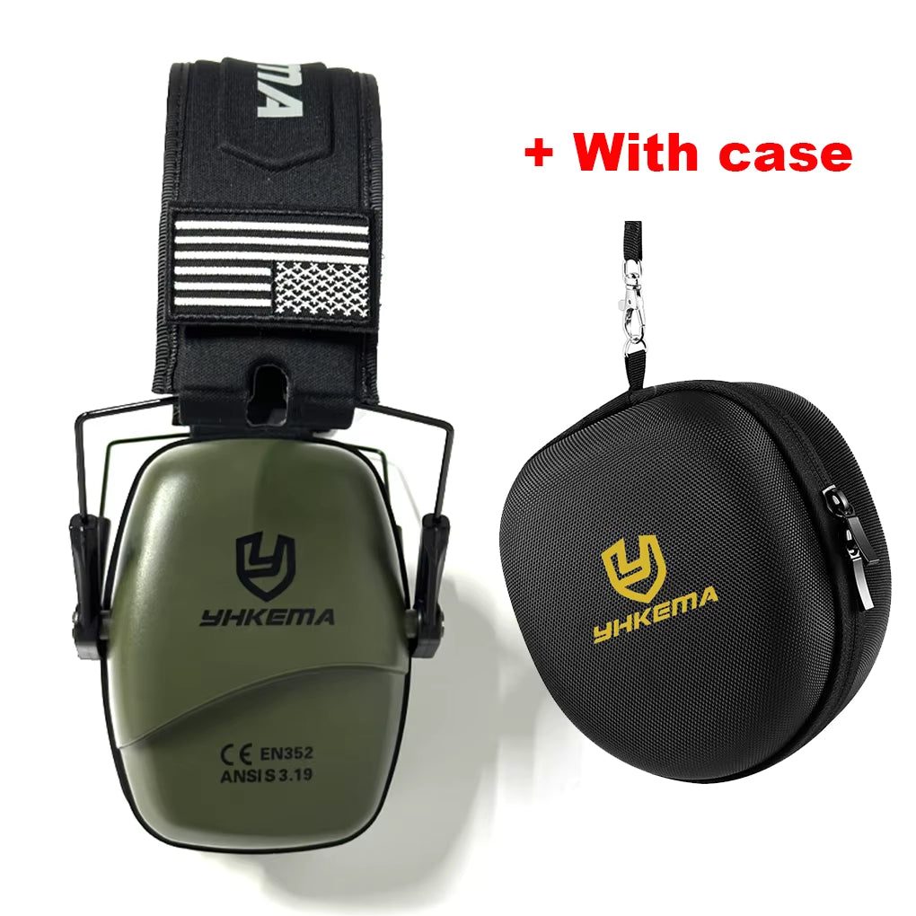 Tactical Headset with Case Ear Protection 
