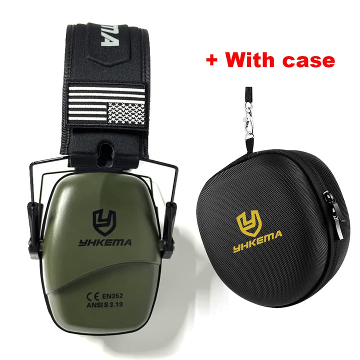 Tactical Headset with Case Ear Protection 