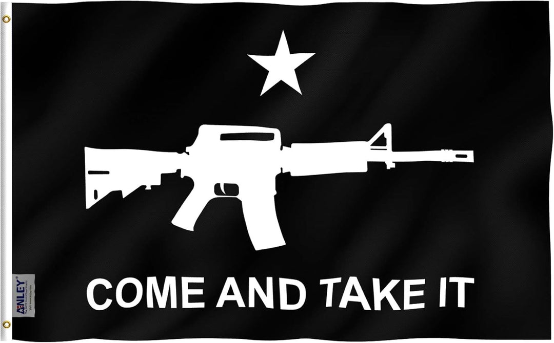 Come and Take It Flag - Black