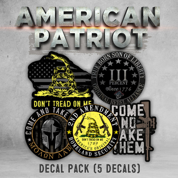 The "American Patriot" Decal Pack