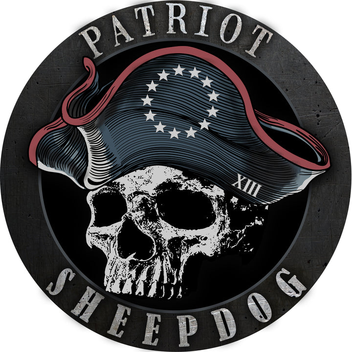 Patriot Sheepdog Signature Decal