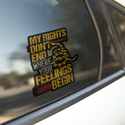 My Rights Decal