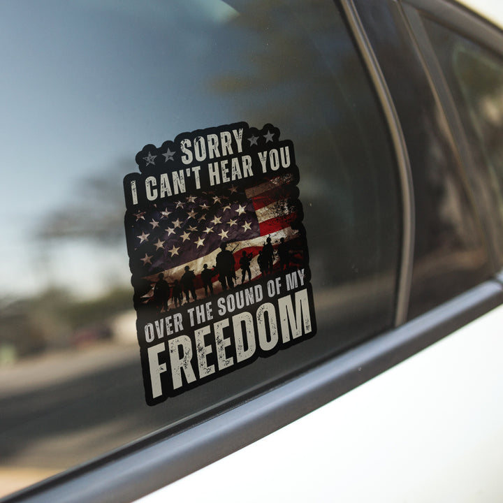 Sound of Freedom Decal
