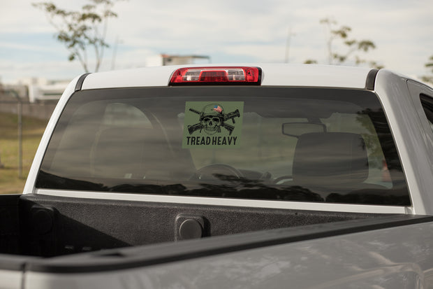 TREAD HEAVY DECAL 12/24 Inches