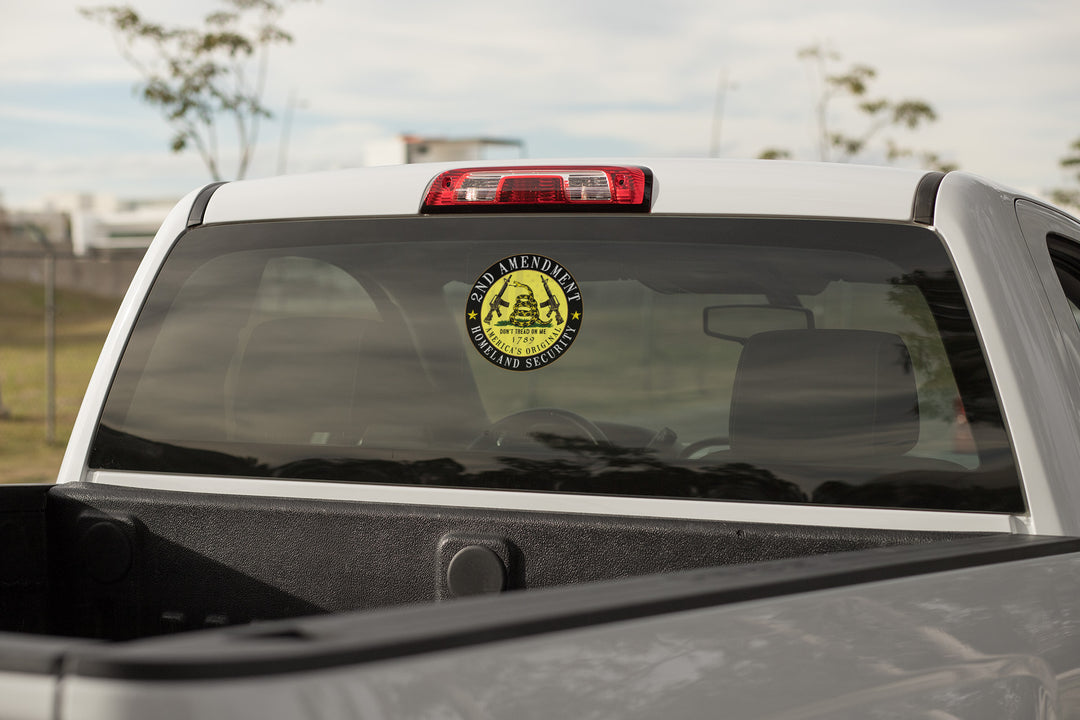 DONT TREAD ON ME #7 12/24 Inches DECALS