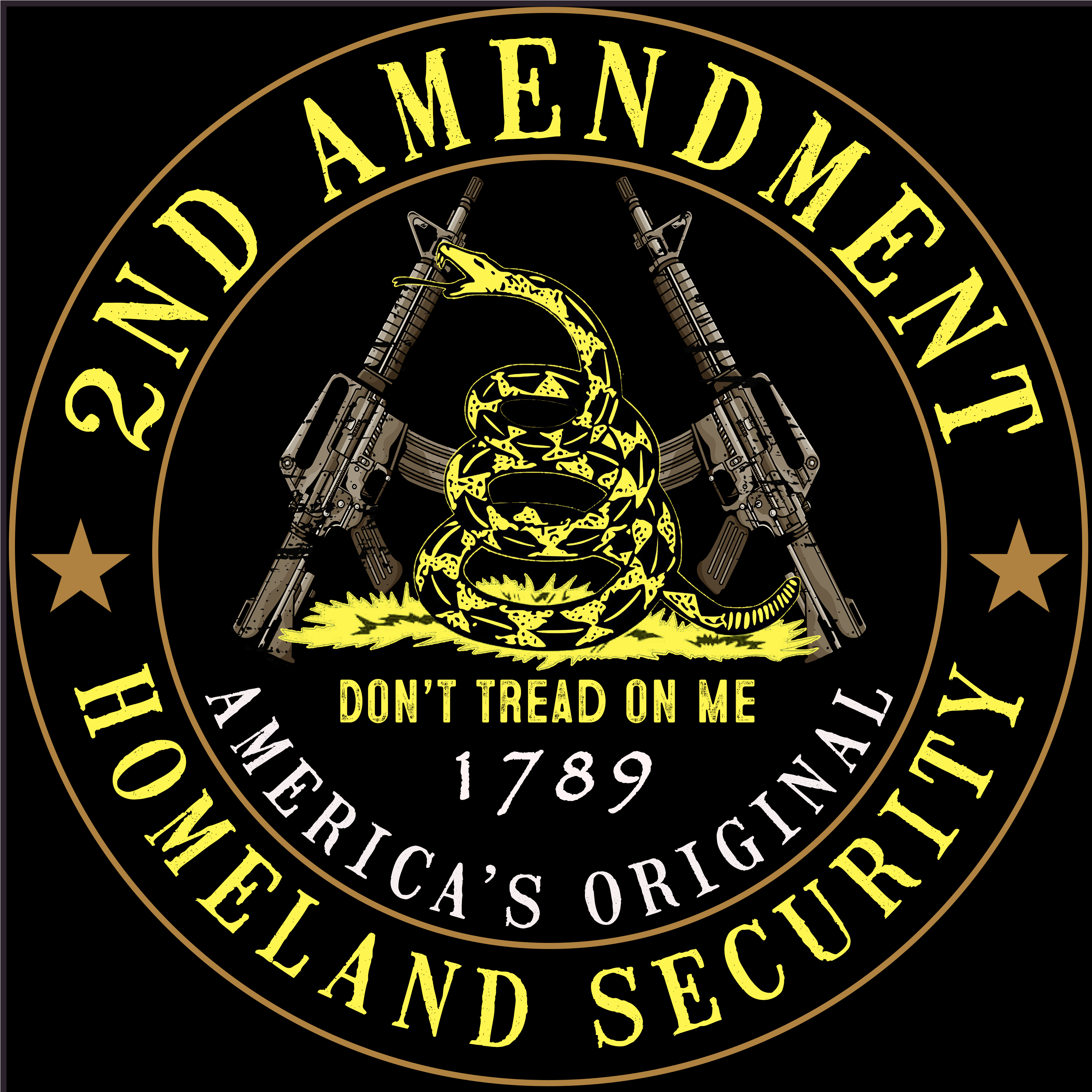 DONT TREAD ON ME #6 DECAL - 12-24 Inch Decal – ARCS