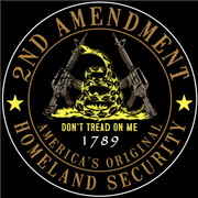 DONT TREAD ON ME #5 12/24 Inches DECALS