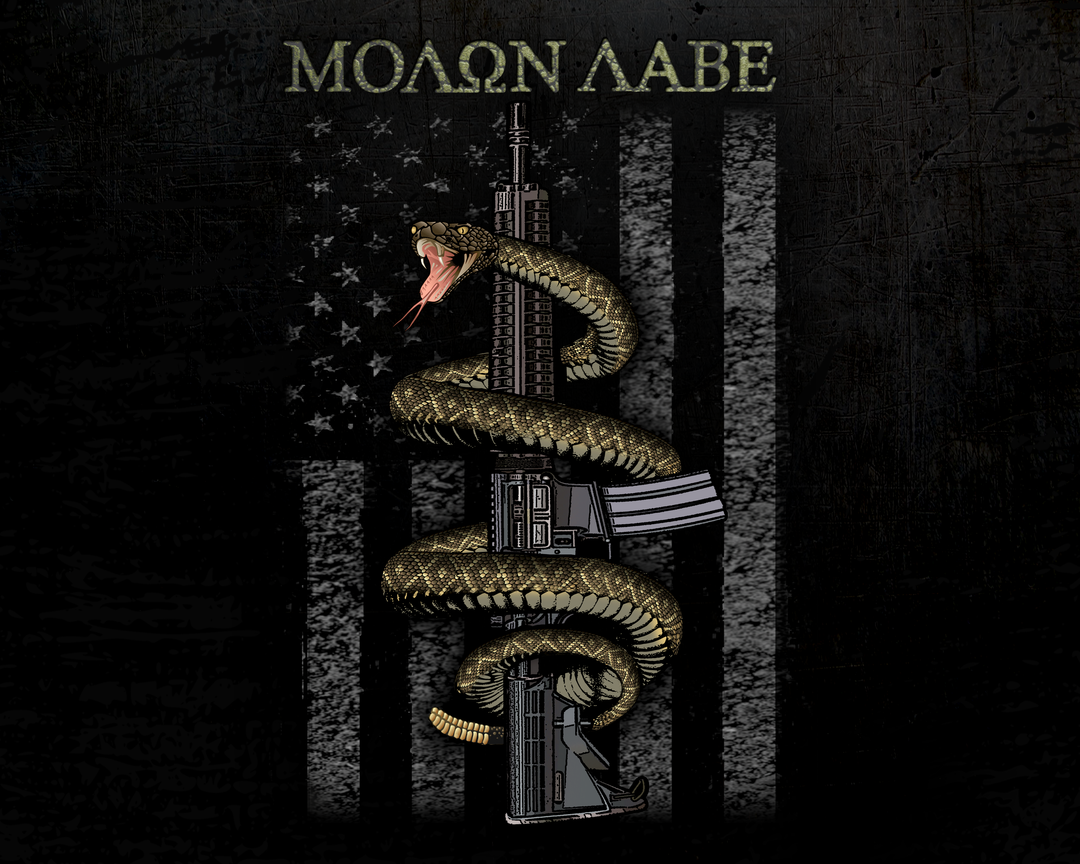 MOLŌN LABE! - COME AND TAKE THEM 12/24 Inches DECALS