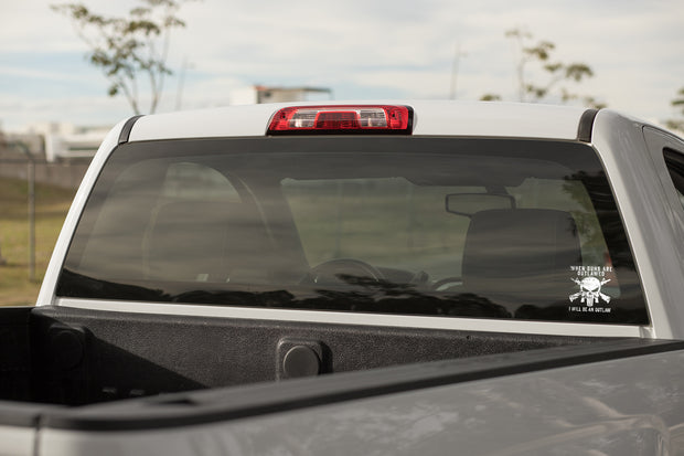 Punisher Skull Decal